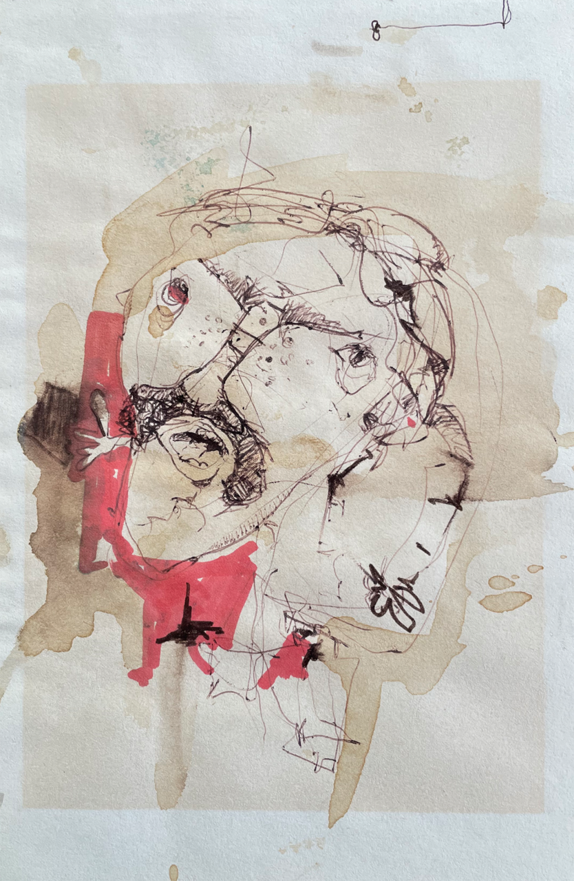 Subway Sketch 38 | Sketchbook © by Daniel Opderbeck