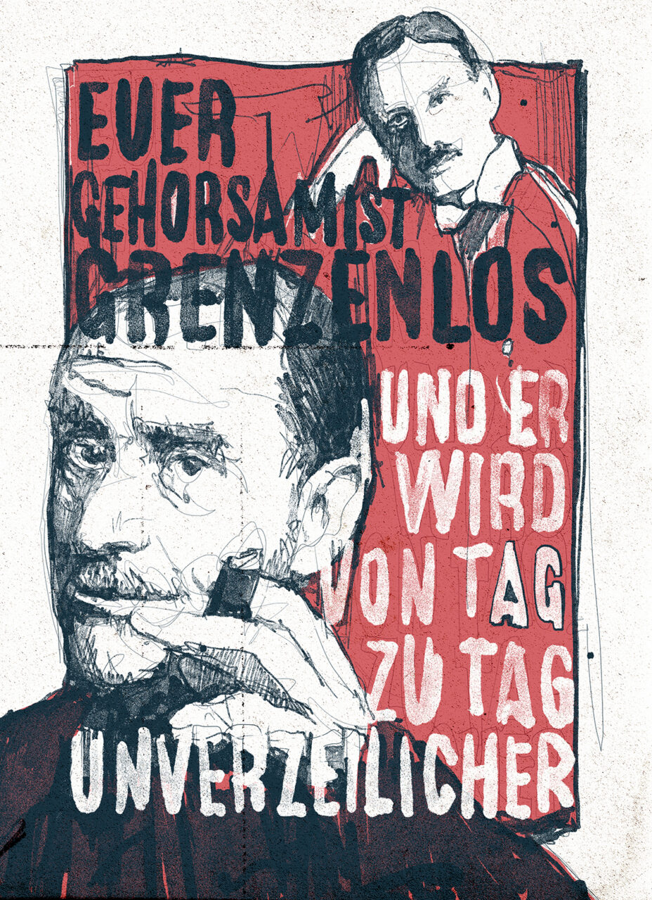 Thomas Mann | Smart Smoking Heads © by Daniel Opderbeck